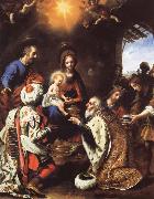 Carlo  Dolci The Adoration of the Kings oil painting reproduction
